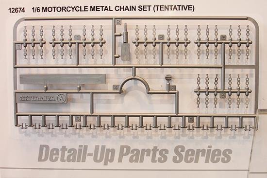 Tamiya 12674 Assembly Chain Set for 1/6 Scale Motorcycle Honda 1/6