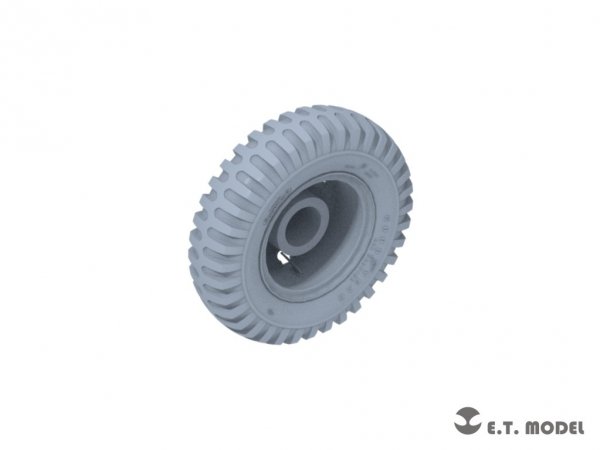 E.T. Model P35-150 U.S.Army M8/M20 Light Armored Car Sagged Wheels For TAMIYA Kit 1/35
