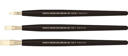 Tamiya 87157 Pędzel płaski HG Extra Small