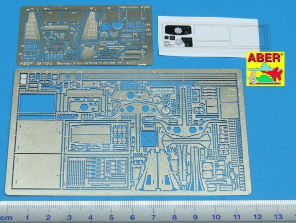 Aber 35115 Sd.Kfz. 11  Vol.1  zestaw podstawowy (AFV) (1:35)