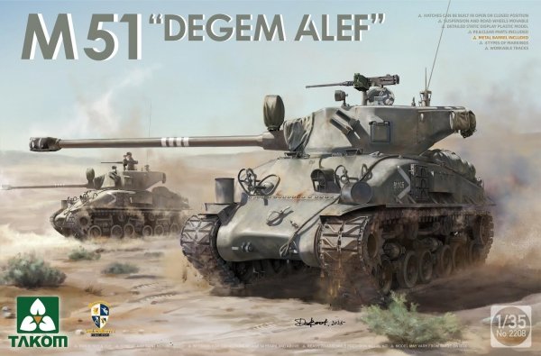 Takom 2208 M51 "DEGEM ALEF" 1/35