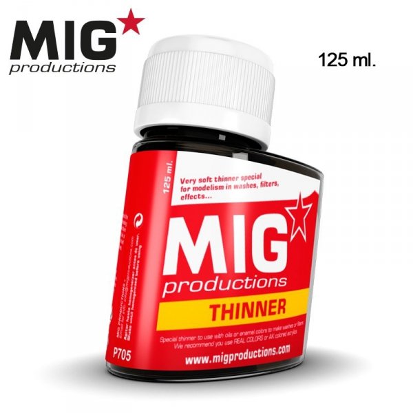 Mig Productions P705 THINNER FOR WASHES (125ML)