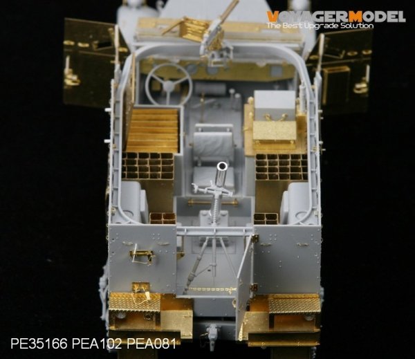 Voyager Model PE35166 WWII M4 81mm Mortar Carrier (For DRAGON 6361) 1/35