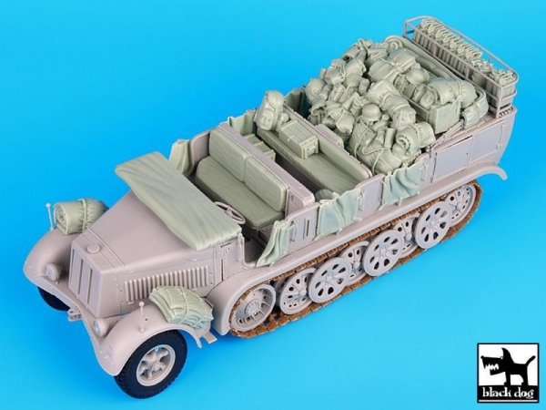 Black Dog T35072 Sd.Kfz 8 big accessories set 1/35