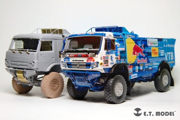 E.T. Model E35-318 KAMAZ-43509 “KAMAZ-MASTER” Truck For ZVEZDA 3657 1/35