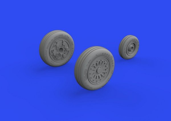 Eduard 648822 F-16A MLU wheels KINETIC MODEL 1/48