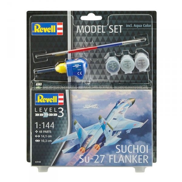 Revell 63948 Model Set Suchoi Su-27 Flanker (1:144)