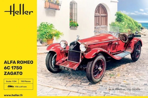 Heller 80715 Alfa Romeo 6C 1750 Zagato 1/24