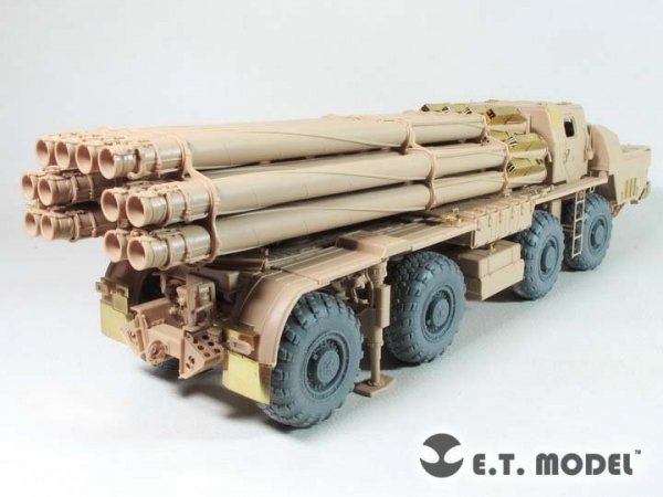 E.T. Model E35-250 Russian Long-Range Rocket Launcher 9A52-2 SMERCH form Meng SS-009 1/35