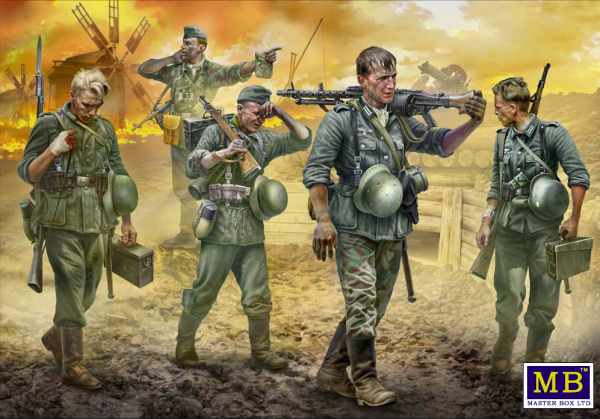 Master Box 35249 Hot Summer 1941 German Infantry WW II era 1/35
