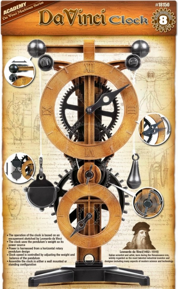 Academy 18150 da Vinci Clock