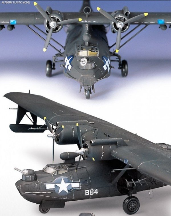 Academy 12487 PBY-5A Black Catalina (1:72)