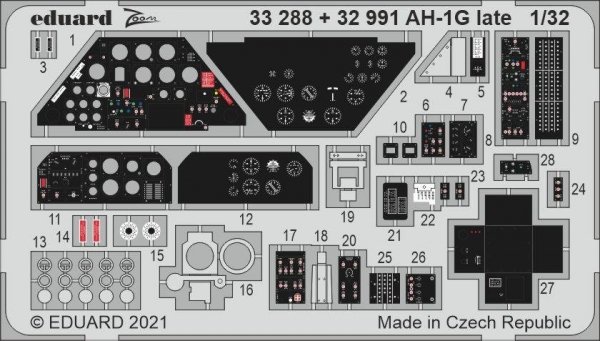 Eduard BIG33139 AH-1G late ICM 1/32