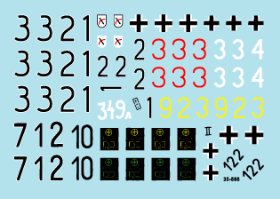 Star Decals 35-866 Hungary 1945 3 1/35