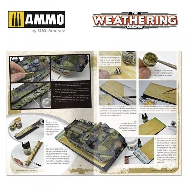 AMMO of Mig Jimenez 4530 The Weathering Magazine Issue 31: BEACH (English)