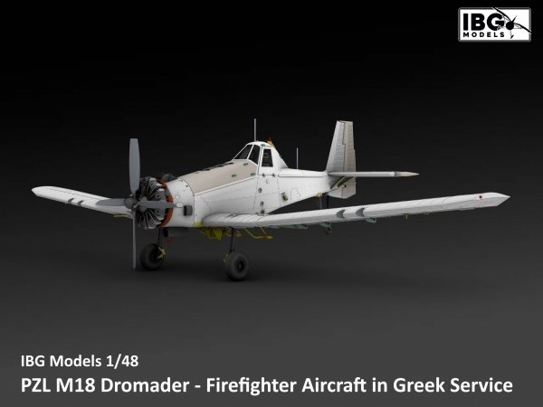 IBG 48004 PZL M18 Dromader - Firefighter Aircraft in Greek Service 1/48