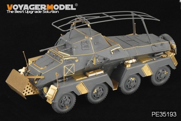 Voyager Model PE35193 WWII German Sd.Kfz.232 8 ROD early version for TAMIYA Kit 1/35