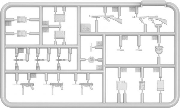 MiniArt 35361 BRITISH WEAPONS &amp; EQUIPMENT FOR TANK CREW &amp; INFANTRY 1/35