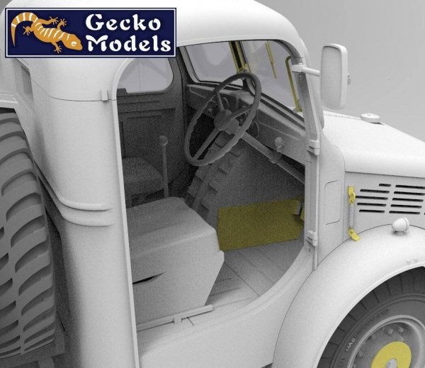 Gecko Models 35GM0155 Bedford OYD Truck 3t 4x2 GS (Metal Cargo Body) 1/35