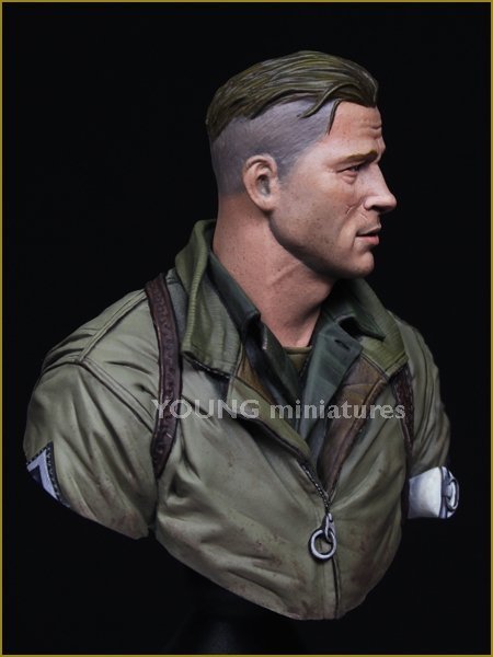 Young Miniatures YM1852 HELL ON WHEELS 2nd Armored Division WWII 1/10
