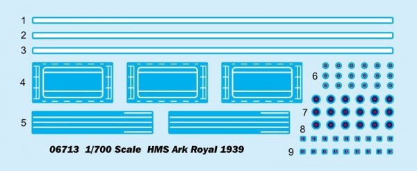 Trumpeter 06713 HMS Ark Royal 1939 1/700