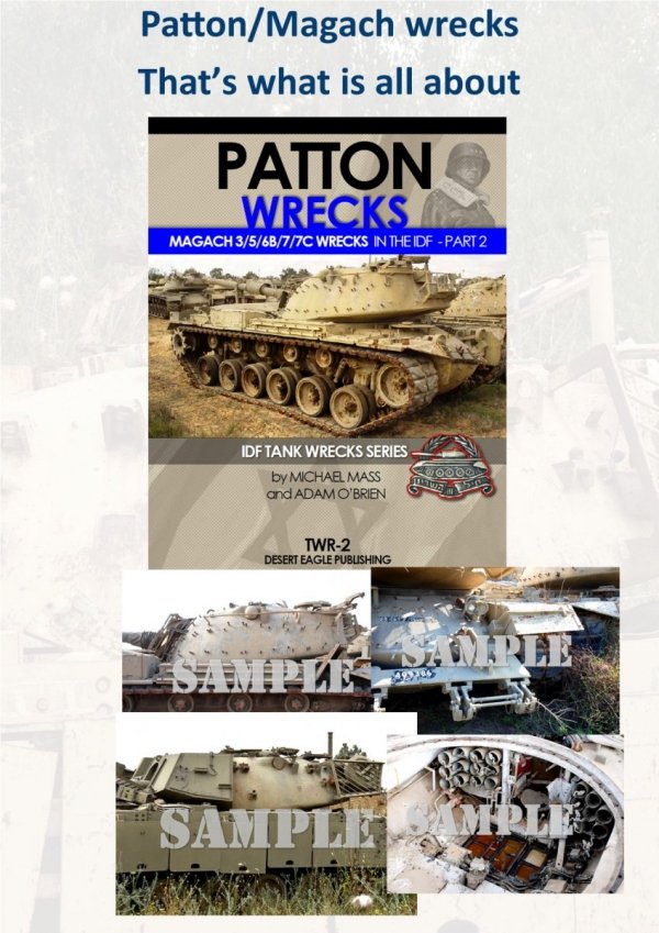 Desert Eagle Publishing DEP-TWR2 PATTON – MAGACH WRECKS