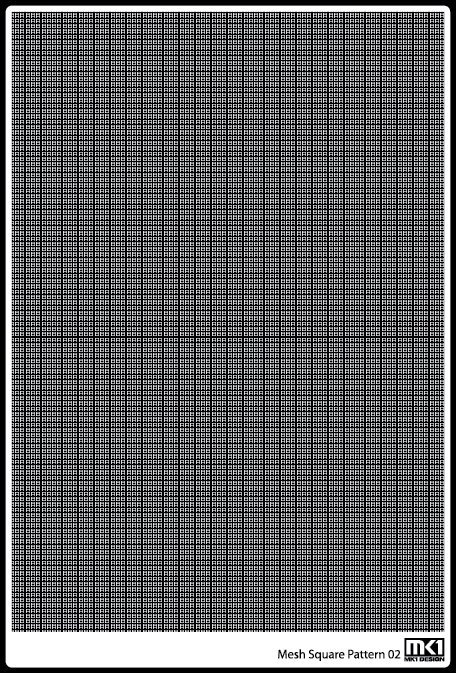 KA Models KA-00002 SQUARE PATTERN MESH B 0.3mm X 0.3mm