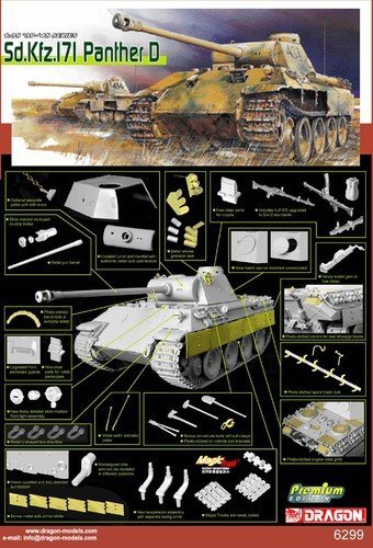 Dragon 6299 German Sd.Kfz 171 Panther Ausf. D (Premium Edition) (1:35)