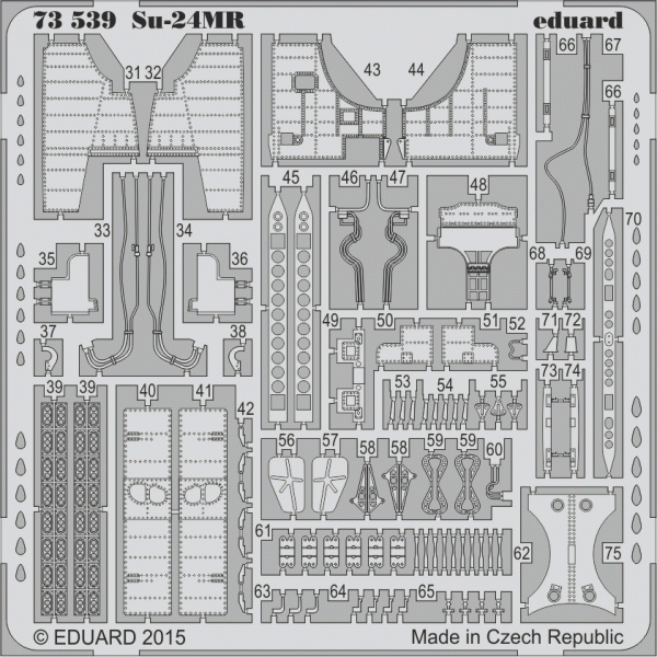 Eduard 73539 Su-24MR 1/72 TRUMPETER