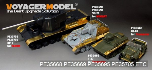 Voyager Model PE35705 Russian KV-5 (Object 225) Heavy Tank Basic For TAKOM 2006 1/35