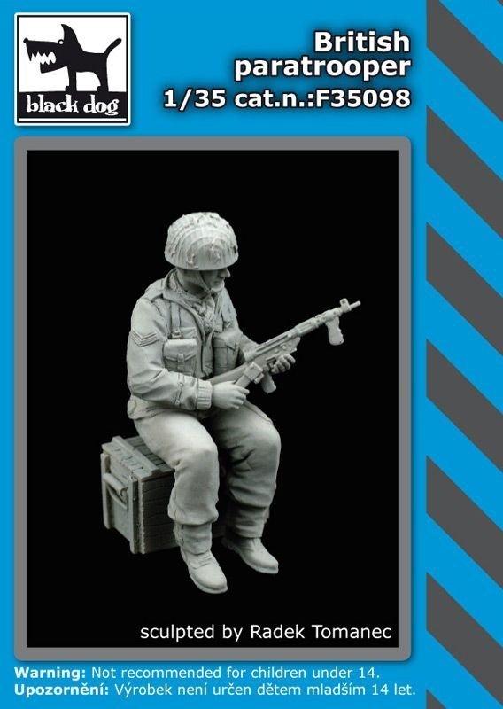 Black Dog F35098 British paratrooper 1/35