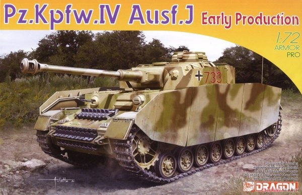 Dragon 7409 Pz.Kpfw.IV Ausf.J Early Production 1/72