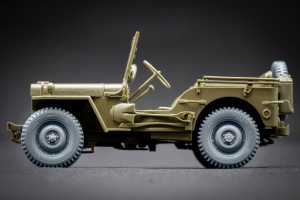 ScaleX WW 35001 U.S WILLYSMB Ordinary wheel set (Universal) 1/35