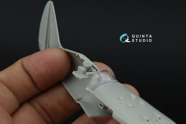 Quinta Studio QD+48511 MiG-3 3D-Printed coloured Interior on decal paper (Trumpeter) 1/48