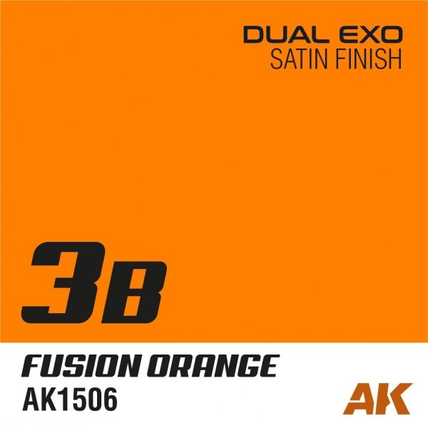 AK Interactive AK1545 DUAL EXO SET 3 – 3A POWER YELLOW &amp; 3B FUSION ORANGE