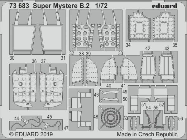 Eduard BIG72152 Super Mystere B.2 1/72 SPECIAL HOBBY