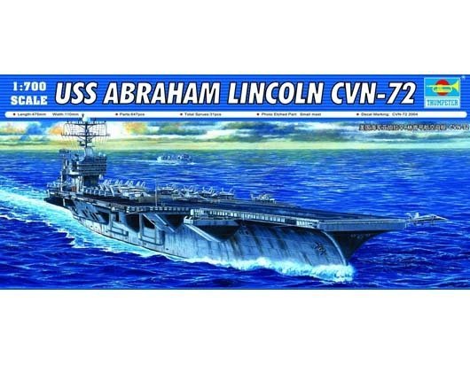 Trumpeter 05732 CVN-72 LINCOLN 1/700