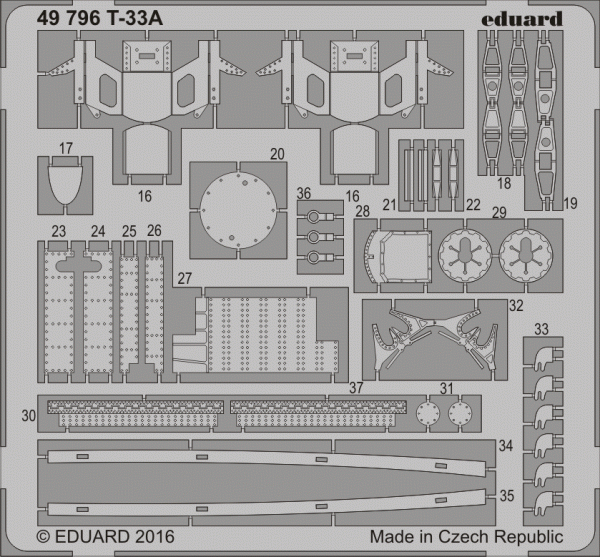 Eduard 49796 T-33A GREAT WALL HOBBY 1/48