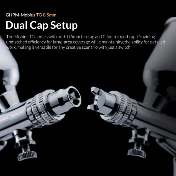 Gaahleri 44070 Premium Series GHPM-Mobius TG 0,5 mm Airbrush