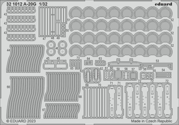 Eduard 321012 A-20G HONG KONG MODELS 1/32