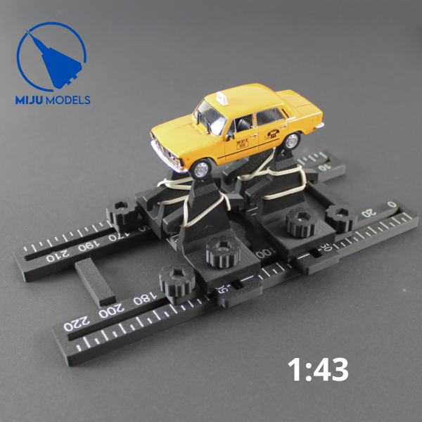 Miju Models JIG-WHEELS-STANDARD Statyw modelarski kołowy / Wheeled modeling stand