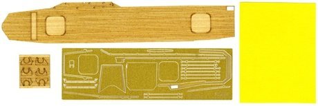 Fujimi 432526 Wood Deck Seal for IJN Aircraft Carrier Hiyo (w/2 pieces 25mm Machine Cannan) 1/700