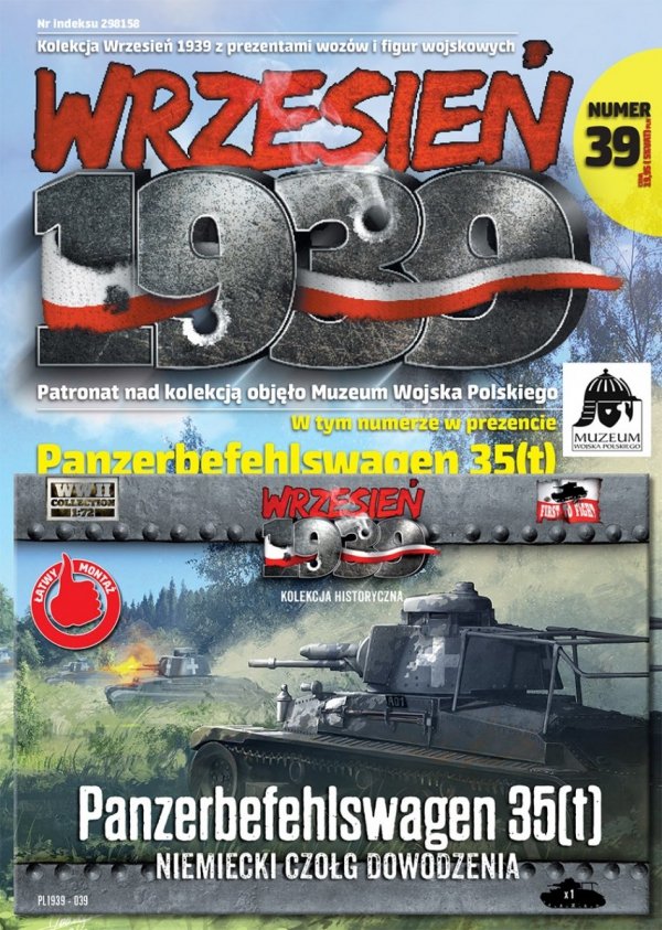 First to Fight PL039 Panzerbefehlswagen 35(t) – Niemiecki Czołg Dowodzenia (1:72)