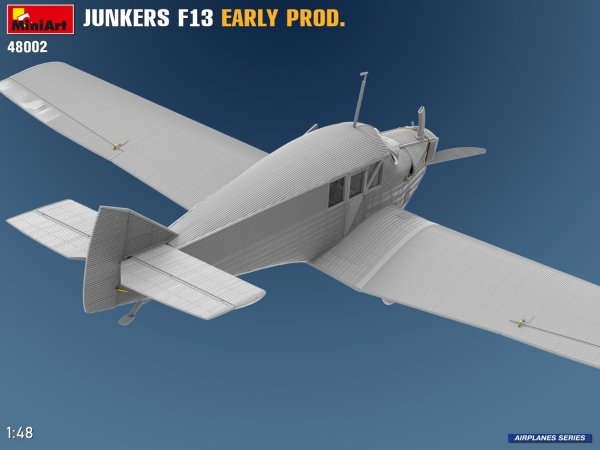 MiniArt 48002 JUNKERS F13. EARLY PROD 1/48