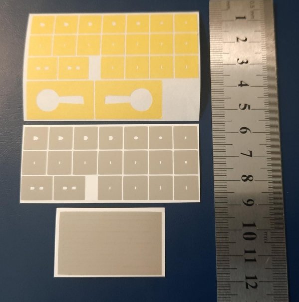 Omask 80033 Avia S-199/CS-199 mask (yellow masking tape and Oramask 810) 1/72