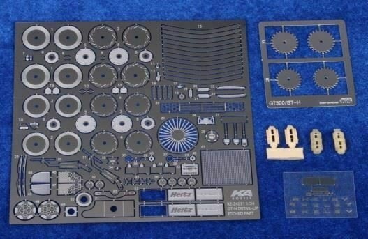 KA Models KE-24031 Ford Mustang GT-H Photo-Etched Parts 1/24