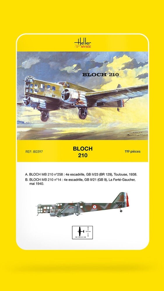 Heller 80397 Bloch 210 1/72