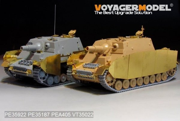 Voyager Model PE35922 WWII German Sturmpanzer IV Brummbar Late Version Basic For TAMIYA 35353  1/35