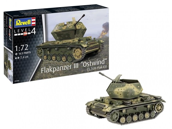 Revell 03286 Flakpanzer III Ostwind 3 1/72