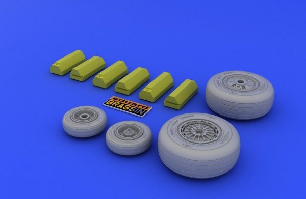 Eduard 648012 F-4C/ D/E/ F/G wheels 1/48 (Hasegawa)